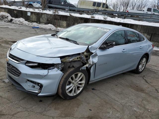 1G1ZE5STXHF127806 - 2017 CHEVROLET MALIBU LT SILVER photo 1