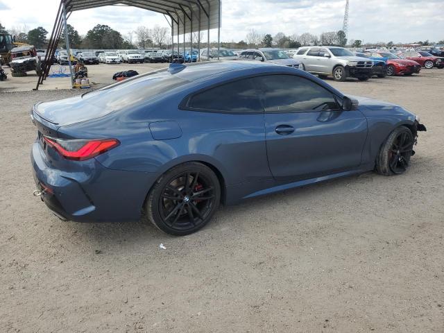 WBA13AR09MCF92779 - 2021 BMW M440XI BLUE photo 3