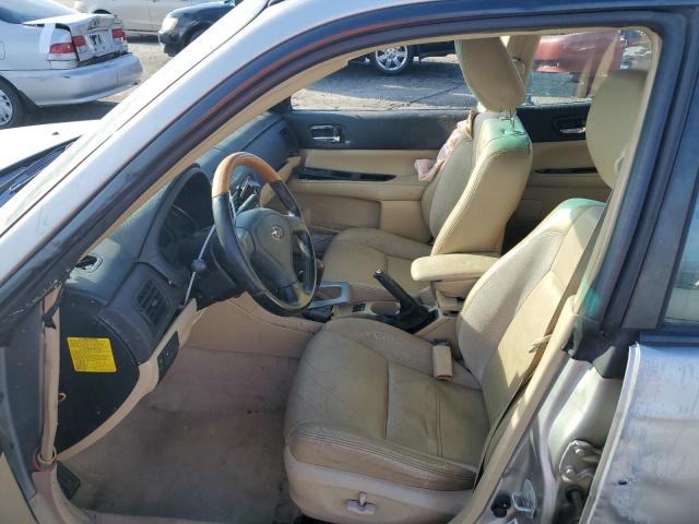 JF1SG67636H731832 - 2006 SUBARU FORESTER 2.5X LL BEAN TAN photo 7