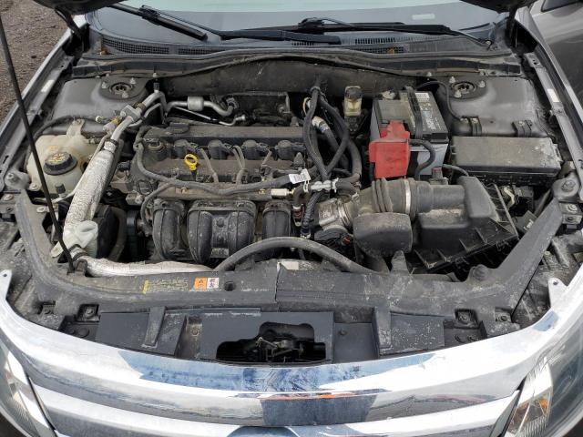 3FAHP0HA3AR222440 - 2010 FORD FUSION SE GRAY photo 11