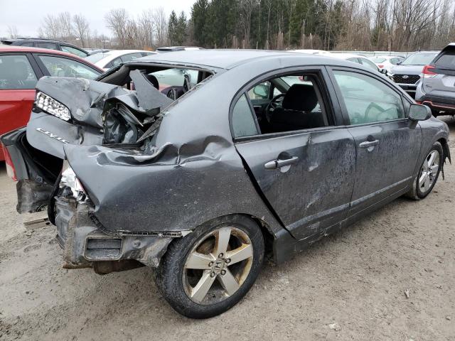 2HGFA16679H331161 - 2009 HONDA CIVIC LX-S 灰色 照片 3