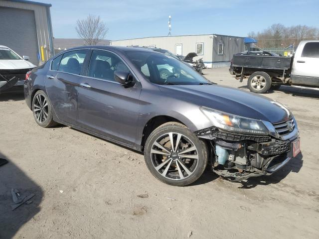 1HGCR2F56EA161103 - 2014 HONDA ACCORD SPORT GRAY photo 4