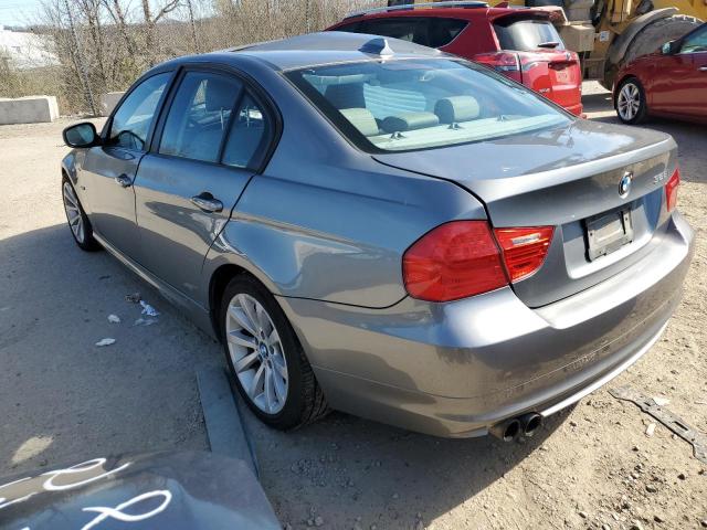 WBAPH7C5XBE131432 - 2011 BMW 328 I GRAY photo 2