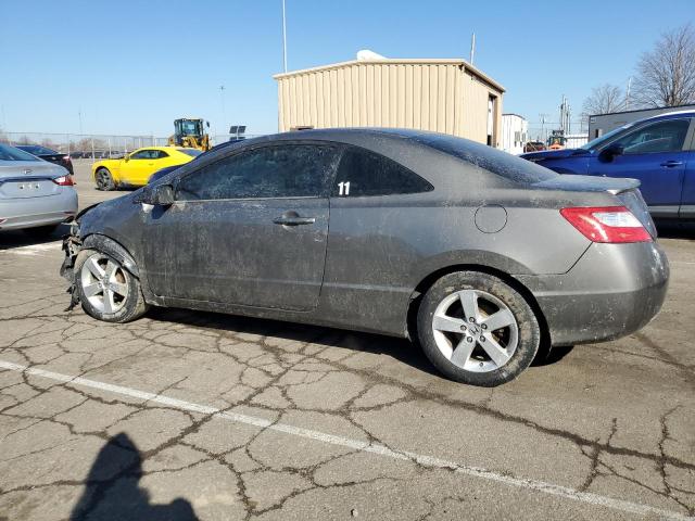 2HGFG12866H561520 - 2006 HONDA CIVIC EX GRAY photo 2