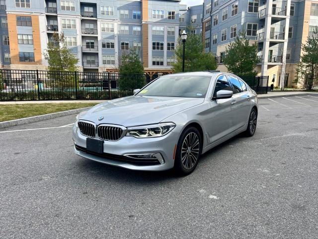 WBAJE7C3XHG887126 - 2017 BMW 540 XI SILVER photo 2