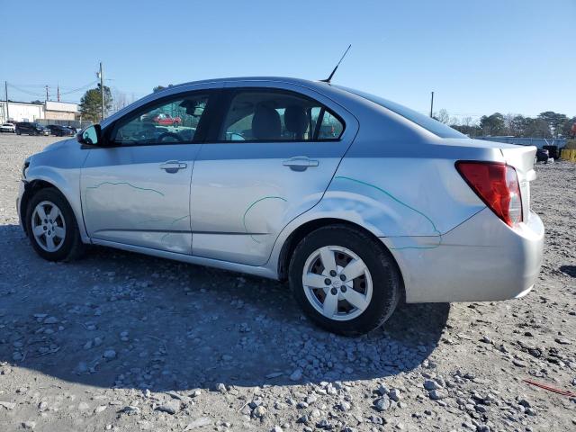 1G1JA5SH0D4248466 - 2013 CHEVROLET SONIC LS SILVER photo 2