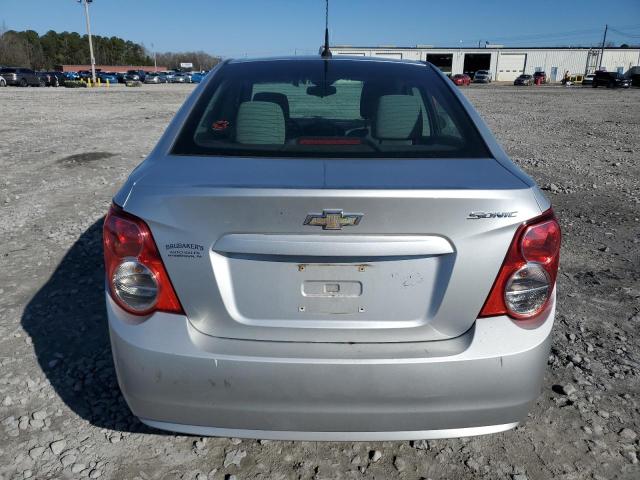1G1JA5SH0D4248466 - 2013 CHEVROLET SONIC LS SILVER photo 6