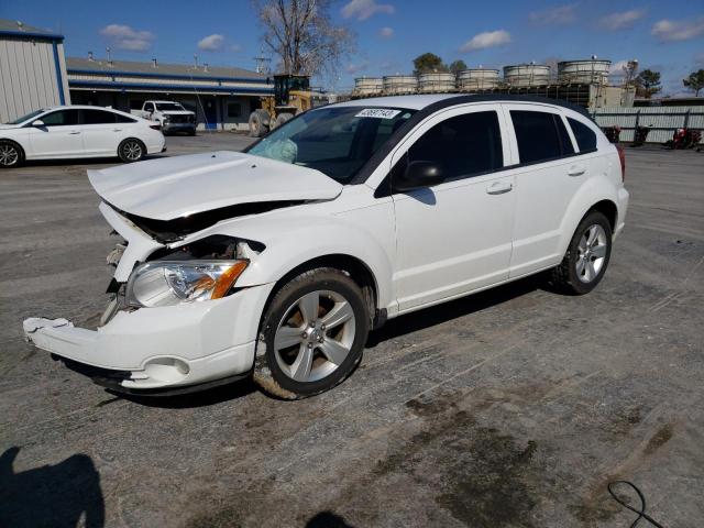 1B3CB3HA6BD269672 - 2011 DODGE CALIBER MAINSTREET WHITE photo 1