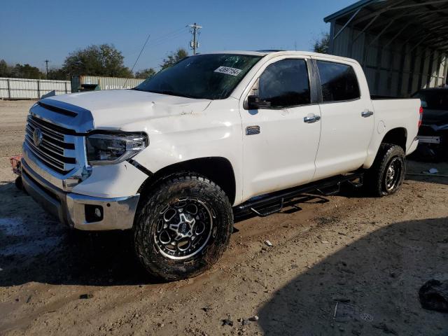 5TFAY5F14KX835538 - 2019 TOYOTA TUNDRA CREWMAX 1794 WHITE photo 1