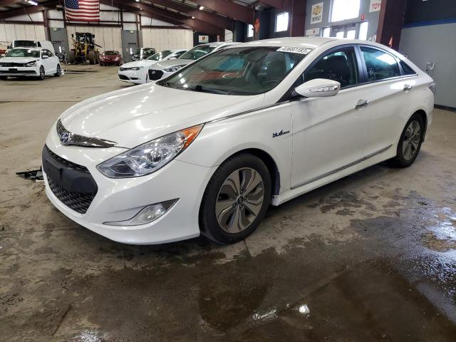 KMHEC4A4XDA085690 - 2013 HYUNDAI SONATA HYBRID WHITE photo 1