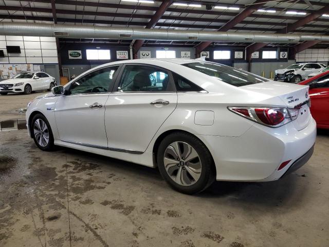 KMHEC4A4XDA085690 - 2013 HYUNDAI SONATA HYBRID WHITE photo 2