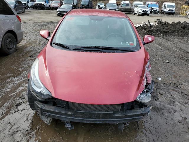 KMHDH4AE4GU525637 - 2016 HYUNDAI ELANTRA SE BURGUNDY photo 5