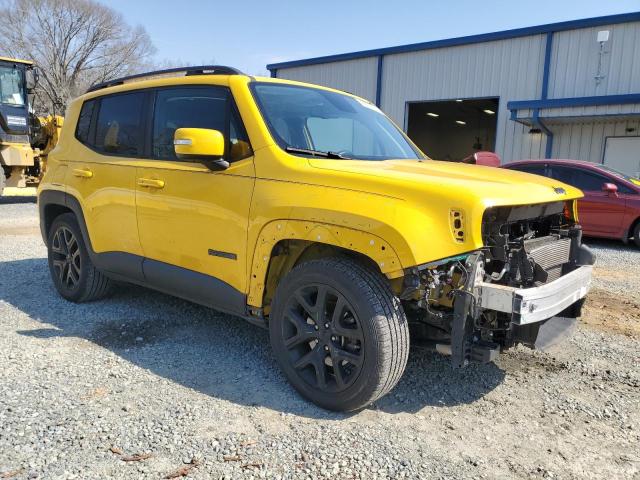 ZACCJABB7JPH48528 - 2018 JEEP RENEGADE LATITUDE YELLOW photo 4