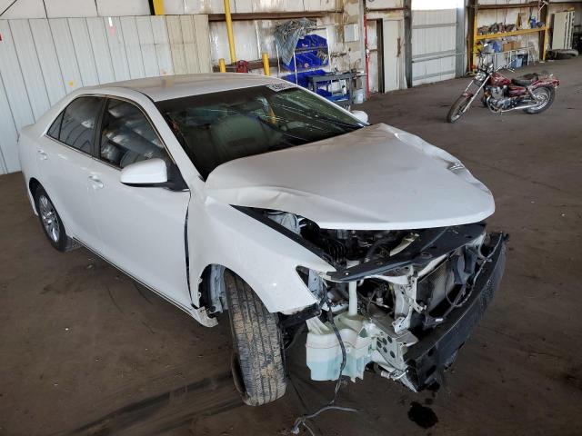 4T4BF1FK6ER362194 - 2014 TOYOTA CAMRY L WHITE photo 4