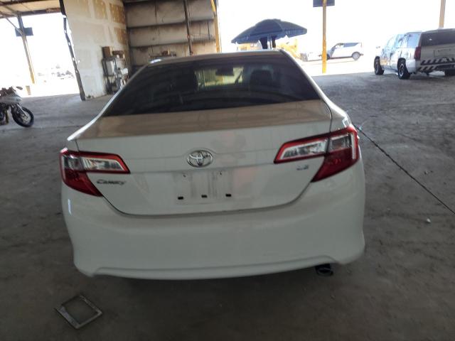 4T4BF1FK6ER362194 - 2014 TOYOTA CAMRY L WHITE photo 6