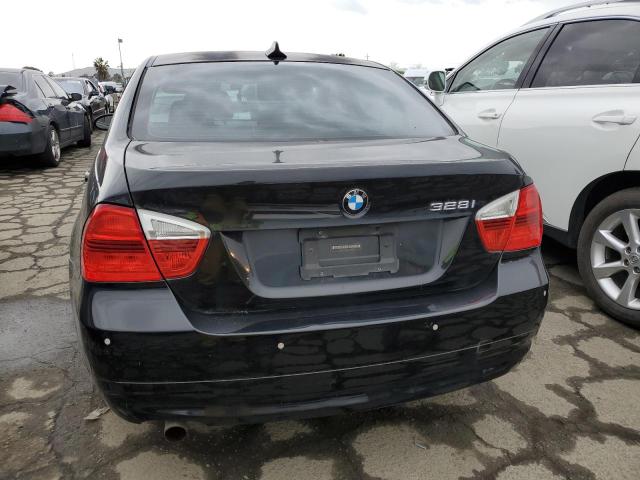 WBAVA37528NL19482 - 2008 BMW 328 I BLACK photo 6