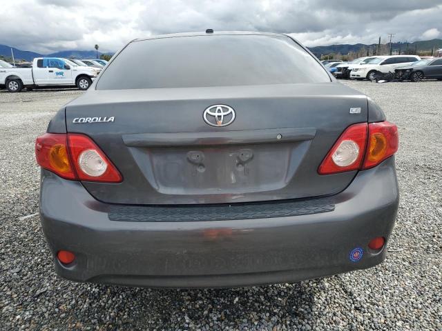 JTDBU4EE1A9112229 - 2010 TOYOTA COROLLA BASE GRAY photo 6