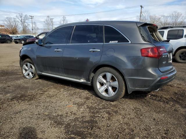 2HNYD2H30CH547524 - 2012 ACURA MDX TECHNOLOGY GRAY photo 2