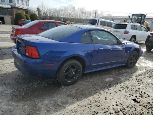 1FAFP40403F369772 - 2003 FORD MUSTANG BLUE photo 3