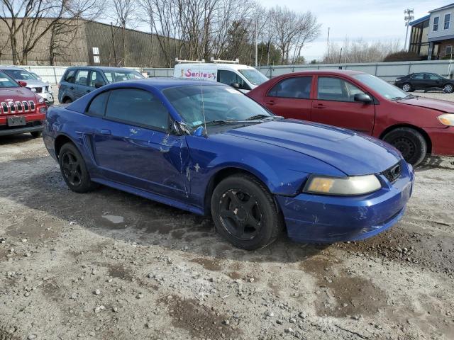 1FAFP40403F369772 - 2003 FORD MUSTANG BLUE photo 4