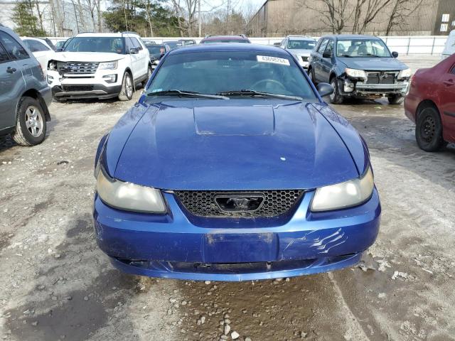 1FAFP40403F369772 - 2003 FORD MUSTANG BLUE photo 5