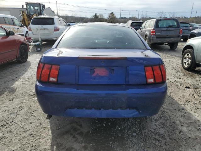 1FAFP40403F369772 - 2003 FORD MUSTANG BLUE photo 6