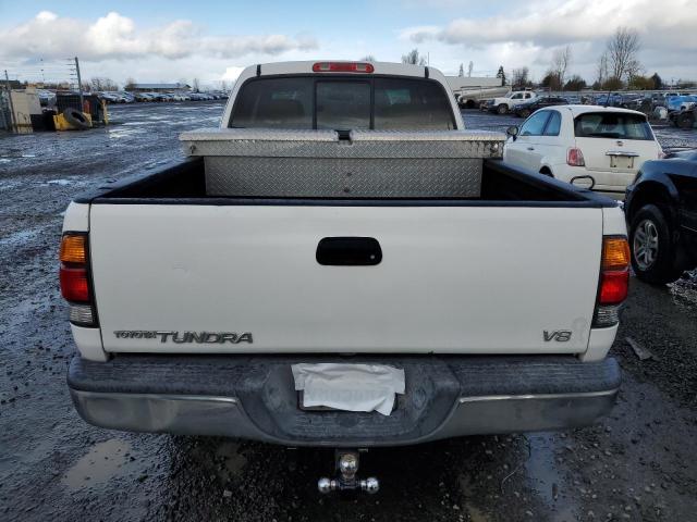 5TBRT3414YS117925 - 2000 TOYOTA TUNDRA ACCESS CAB WHITE photo 6