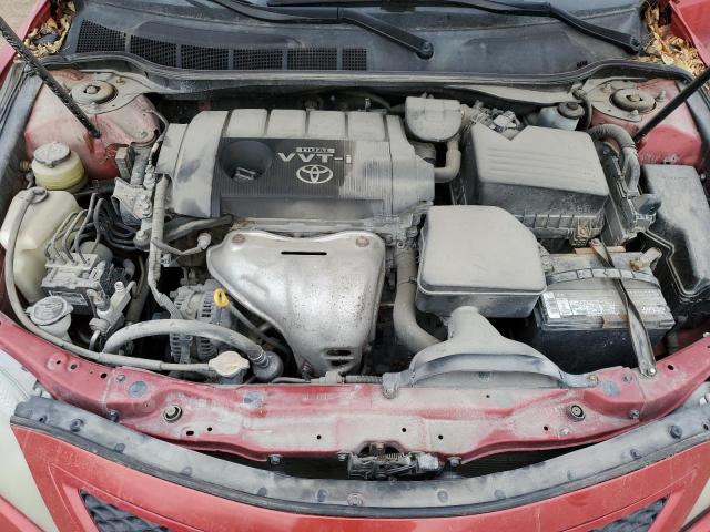 4T1BF3EK6AU051558 - 2010 TOYOTA CAMRY BASE RED photo 11