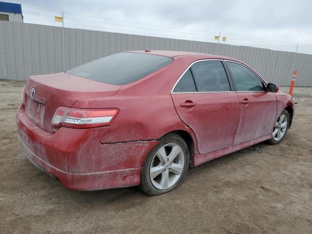 4T1BF3EK6AU051558 - 2010 TOYOTA CAMRY BASE RED photo 3