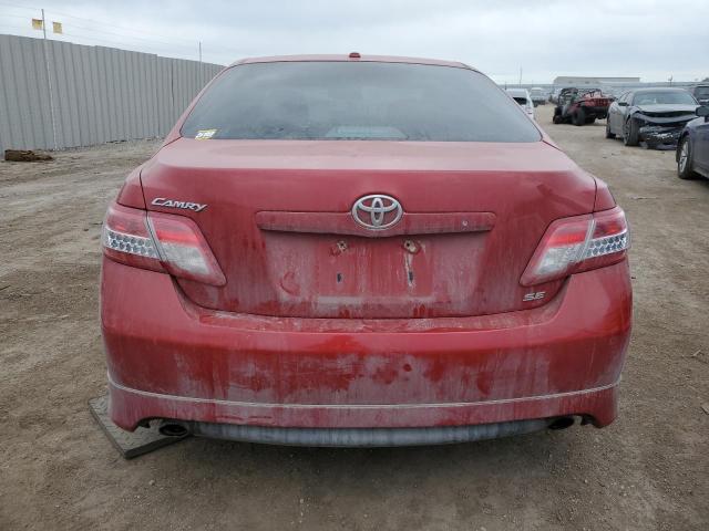 4T1BF3EK6AU051558 - 2010 TOYOTA CAMRY BASE RED photo 6