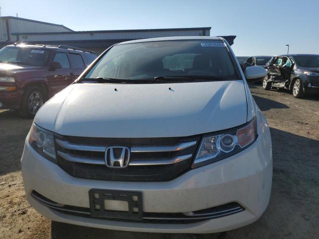 5FNRL5H66FB034992 - 2015 HONDA ODYSSEY EXL WHITE photo 5