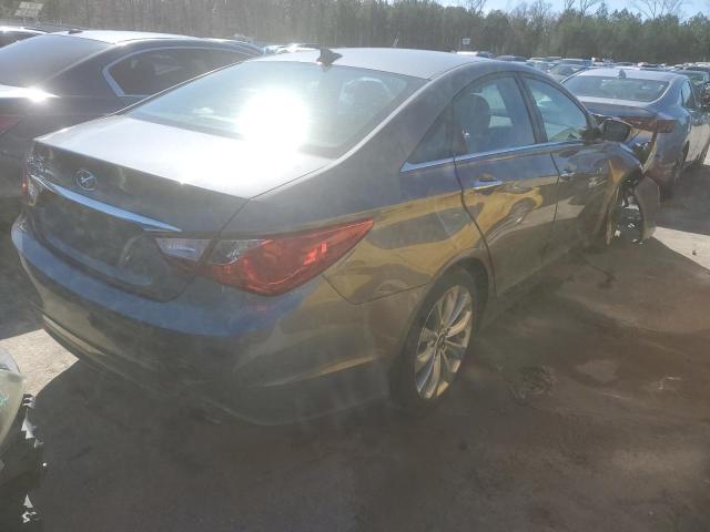 5NPEC4AC1DH601357 - 2013 HYUNDAI SONATA SE GRAY photo 3