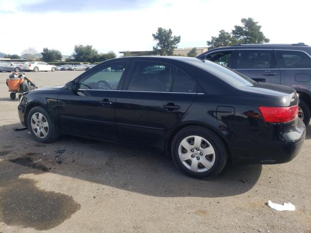 5NPET46C39H412628 - 2009 HYUNDAI SONATA GLS BLACK photo 2