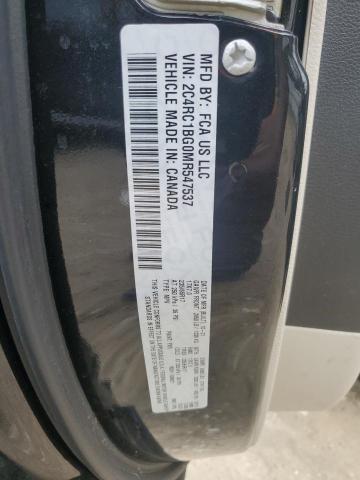 2C4RC1BG0MR547537 - 2021 CHRYSLER PACIFICA TOURING L BLACK photo 13