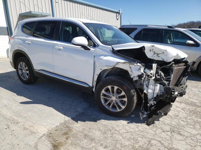 5NMS2CAD3KH011325 - 2019 HYUNDAI SANTA FE SE WHITE photo 4