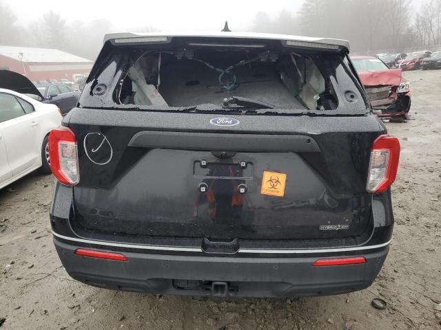 1FM5K8AW4MNA19656 - 2021 FORD EXPLORER POLICE INTERCEPTOR TWO TONE photo 6