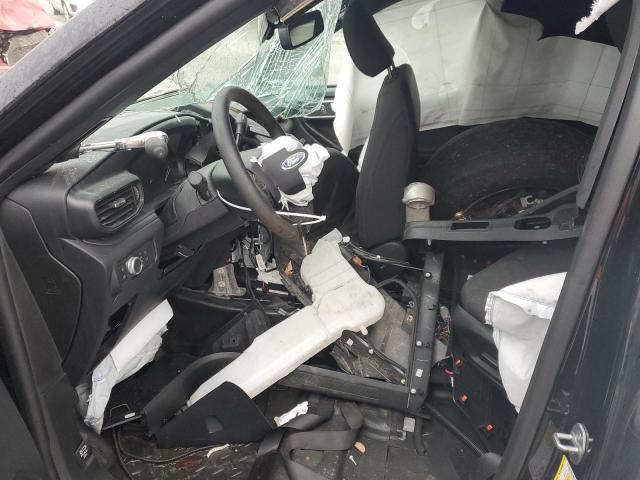 1FM5K8AW4MNA19656 - 2021 FORD EXPLORER POLICE INTERCEPTOR TWO TONE photo 7