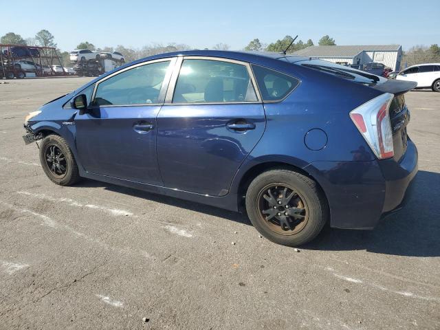 JTDKN3DU6D0340753 - 2013 TOYOTA PRIUS BLUE photo 2