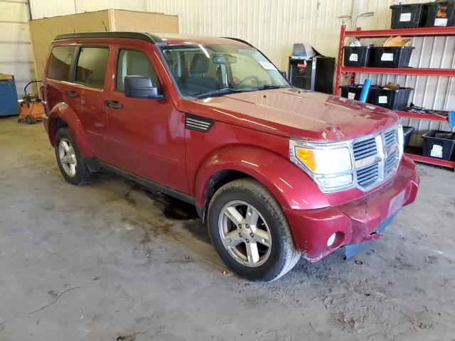 1D8GU58K87W549167 - 2007 DODGE NITRO SLT MAROON photo 4