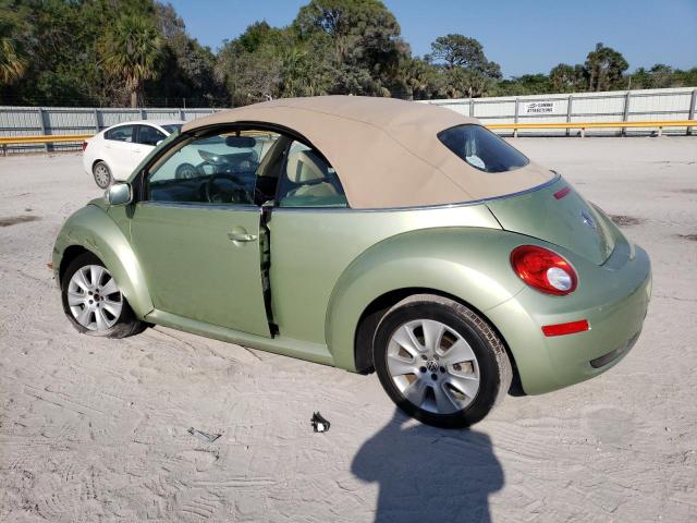 3VWRF31YX9M400506 - 2009 VOLKSWAGEN NEW BEETLE S GREEN photo 2