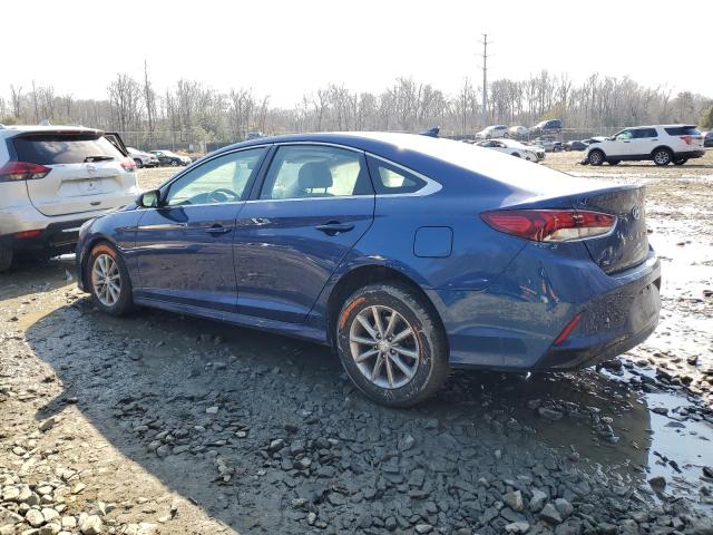 5NPE24AF2KH789655 - 2019 HYUNDAI SONATA SE BLUE photo 2