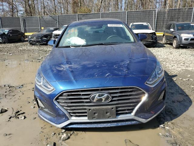 5NPE24AF2KH789655 - 2019 HYUNDAI SONATA SE BLUE photo 5