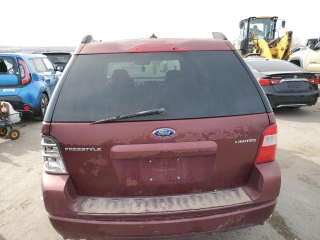 1FMDK03167GA39172 - 2007 FORD FREESTYLE LIMITED RED photo 6