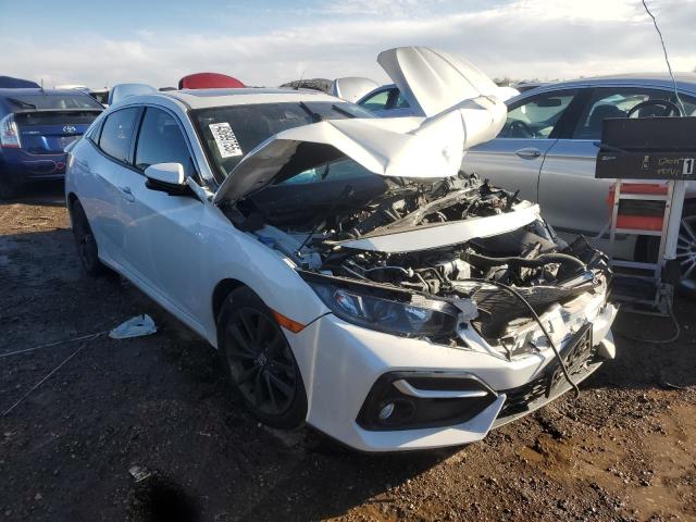 SHHFK7H8XLU218443 - 2020 HONDA CIVIC EXL WHITE photo 4