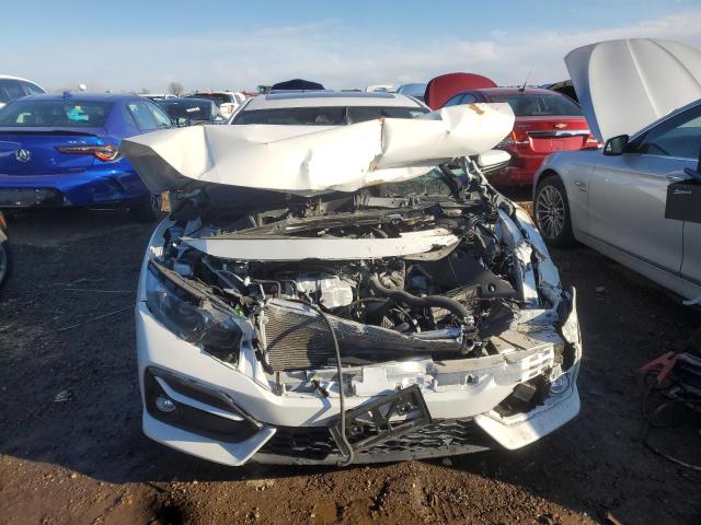 SHHFK7H8XLU218443 - 2020 HONDA CIVIC EXL WHITE photo 5