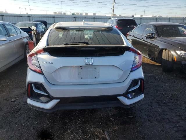 SHHFK7H8XLU218443 - 2020 HONDA CIVIC EXL WHITE photo 6