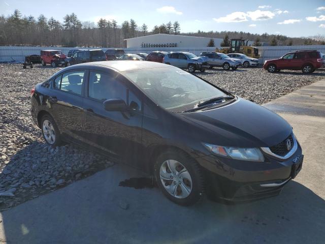 2HGFB2F5XEH549552 - 2014 HONDA CIVIC LX BLACK photo 4