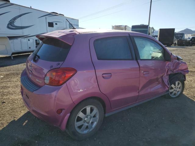 ML32A4HJ3FH049829 - 2015 MITSUBISHI MIRAGE ES PINK photo 3