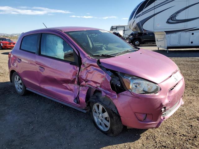 ML32A4HJ3FH049829 - 2015 MITSUBISHI MIRAGE ES PINK photo 4