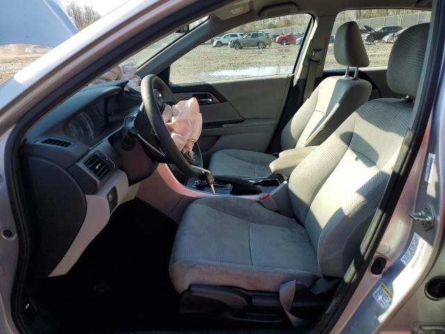 1HGCR2F32EA104606 - 2014 HONDA ACCORD LX SILVER photo 7